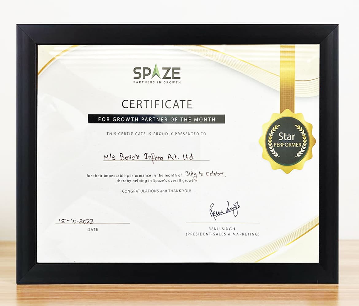Award 8 – SPAZE